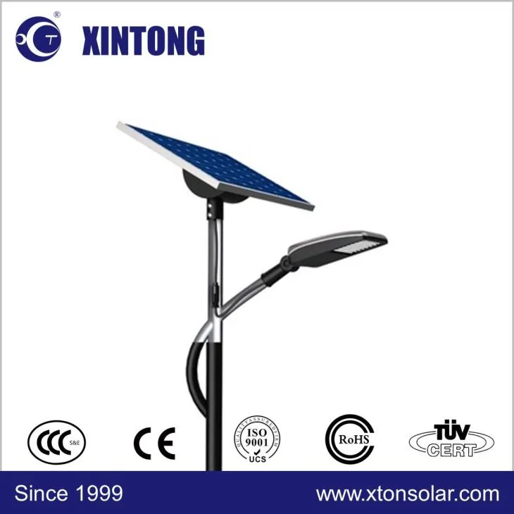 ऊर्जा की बचत आउटडोर एलईडी सौर स्ट्रीट लाइटिंग