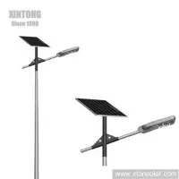 70/80 / 90watt IP66 आउटडोर एलईडी सौर स्ट्रीट लाइट ध्रुव मूल्य सूची के साथ 10m 12V